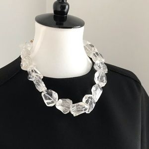 Kenneth Jay Lane Lucite Statement Necklace
